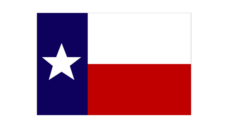 Drapeau Texas - Maison des Drapeaux