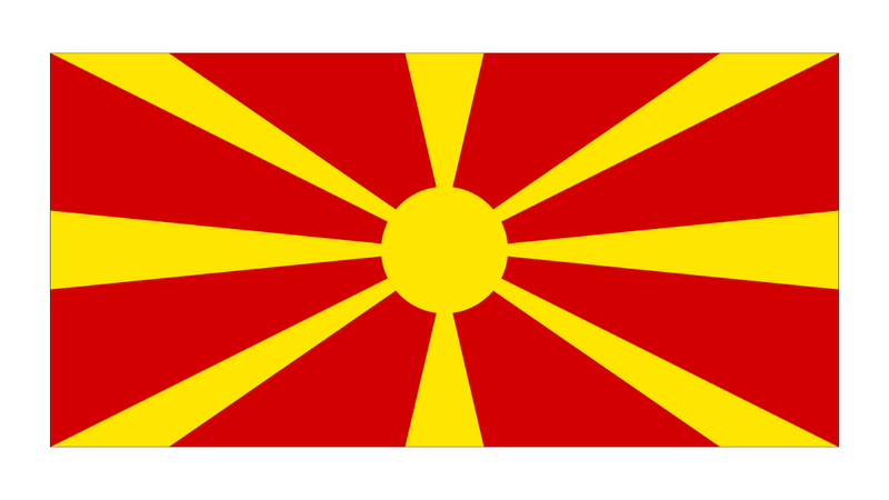 Drapeau Macédoine - Maison des Drapeaux