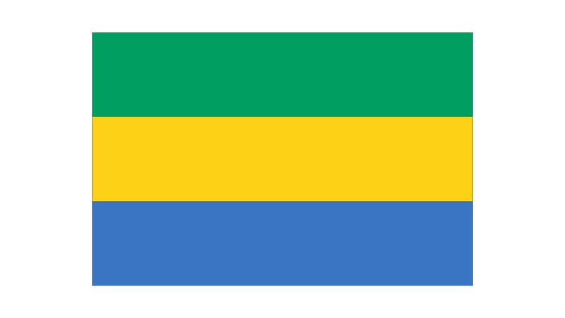 Drapeau Gabon - Maison des Drapeaux